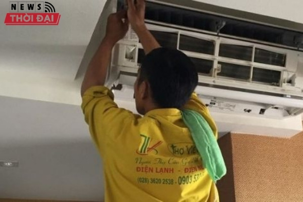 Nhân viên vệ sinh máy lạnh quận 12 ở Thợ Việt nhiều kinh nghiệm