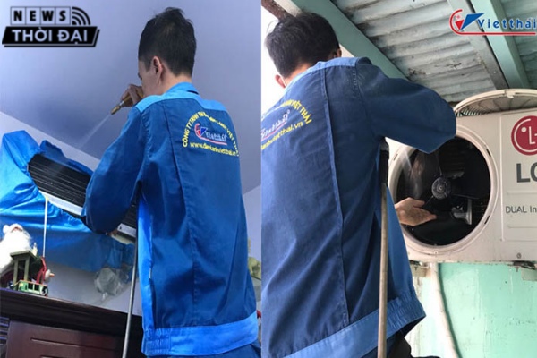 Việt Thái có đội ngũ vệ sinh máy lạnh Bình Tân chuyên nghiệp