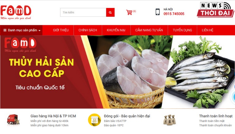 FamFood là một công ty thực phẩm Hà Nội có tiếng