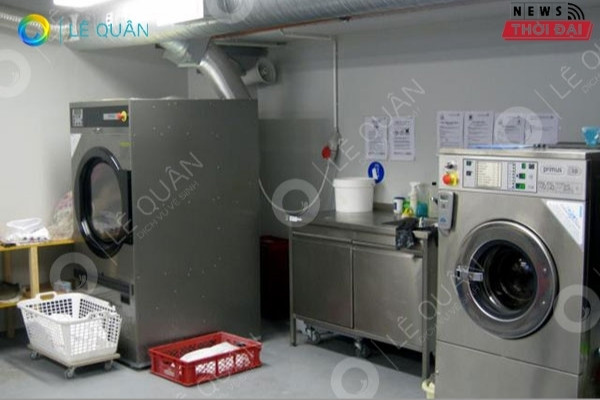 Dịch vụ giặt rèm cửa ở Lê Quân được trang bị máy móc hiện đại