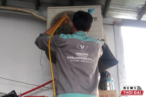 Vệ sinh máy lạnh Phú Nhuận ở Vincool