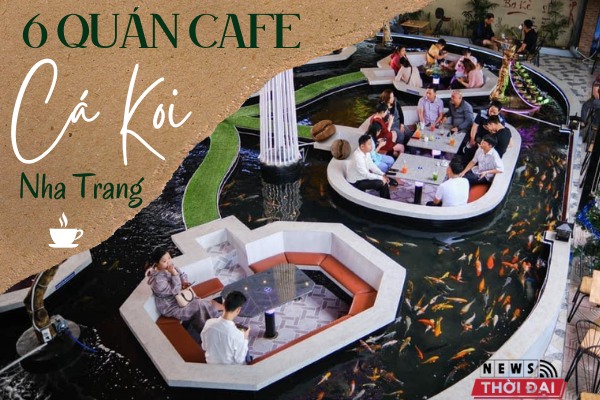 Cafe cá Koi Nha trang