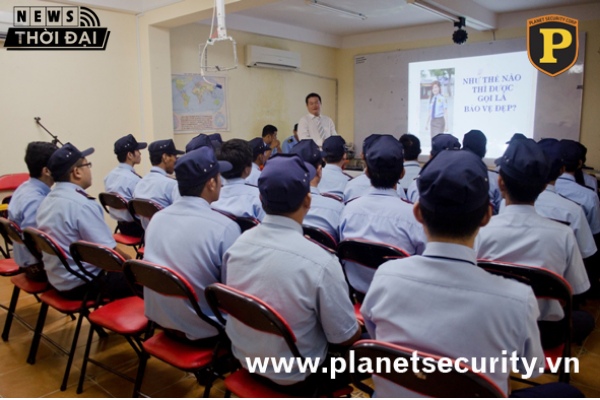 Nhân viên của Planet Security được đào tạo chuyên nghiệp