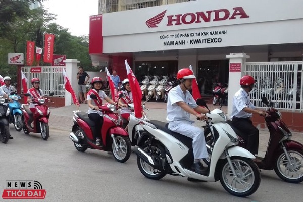 Đại lý xe máy Honda Hà Nội Head Nam Anh