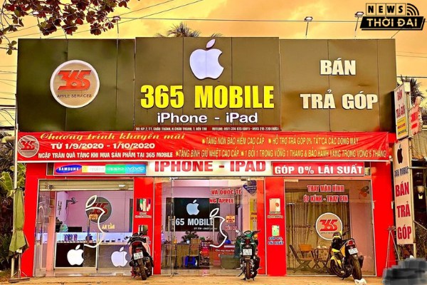 Cửa hàng điện thoại 365 Mobile