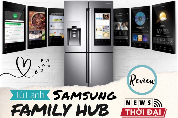 Tủ lạnh Samsung Family Hub