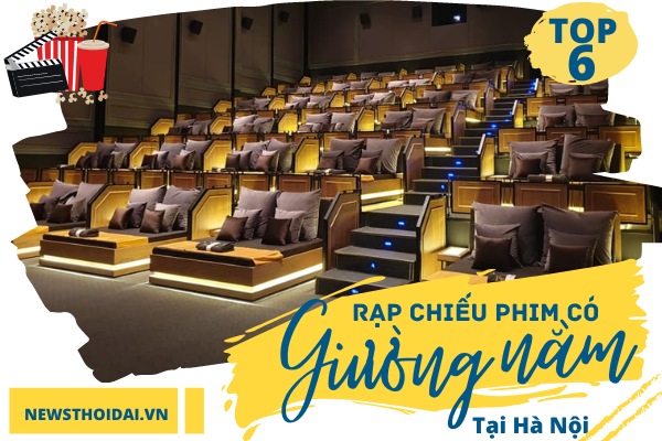 Rạp chiếu phim có giường nằm ở Hà Nội