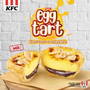 Bánh tart trứng Hà Nội KFC