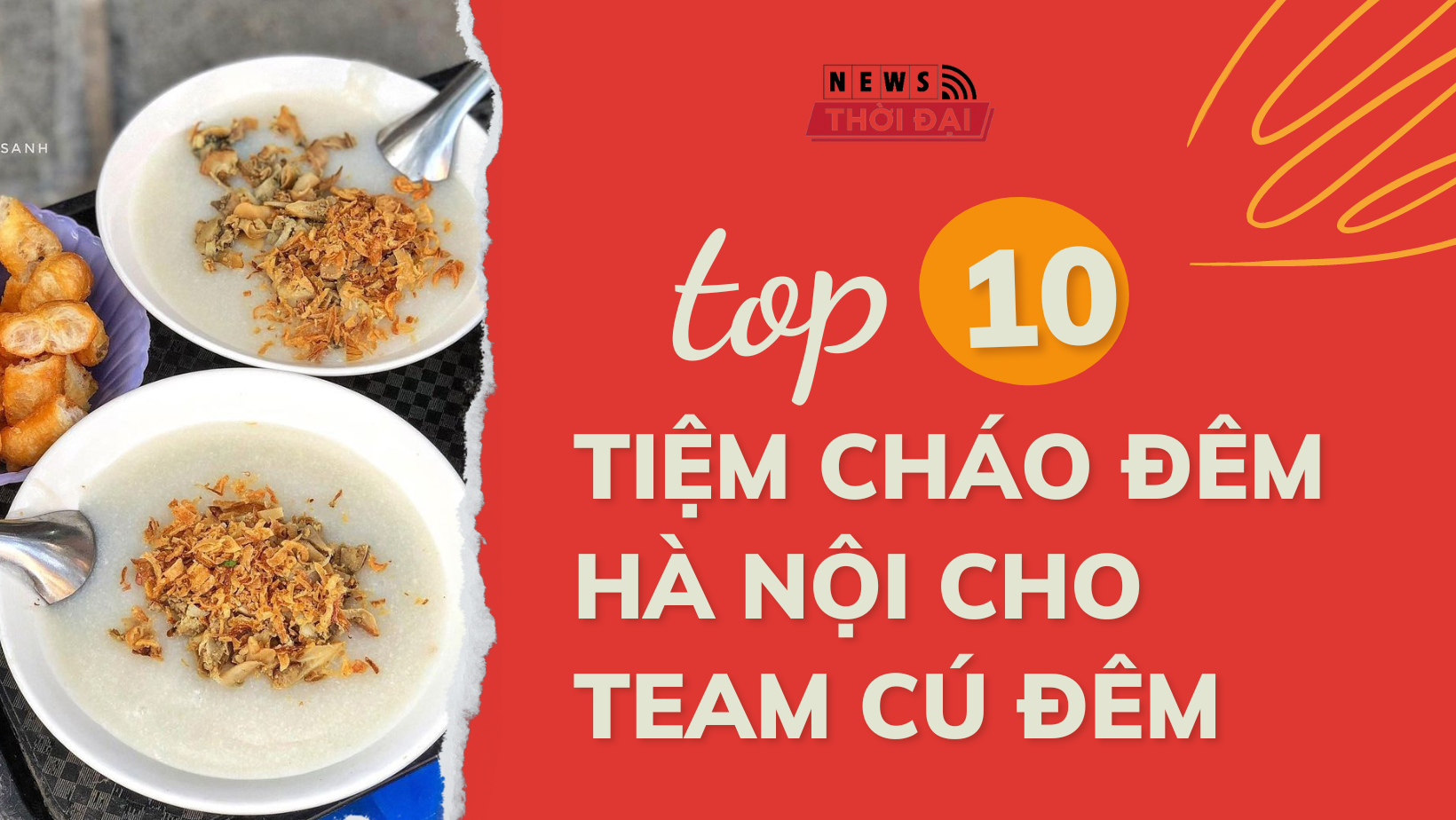 TOP 10 tiệm cháo đêm Hà Nội cho team cú đêm