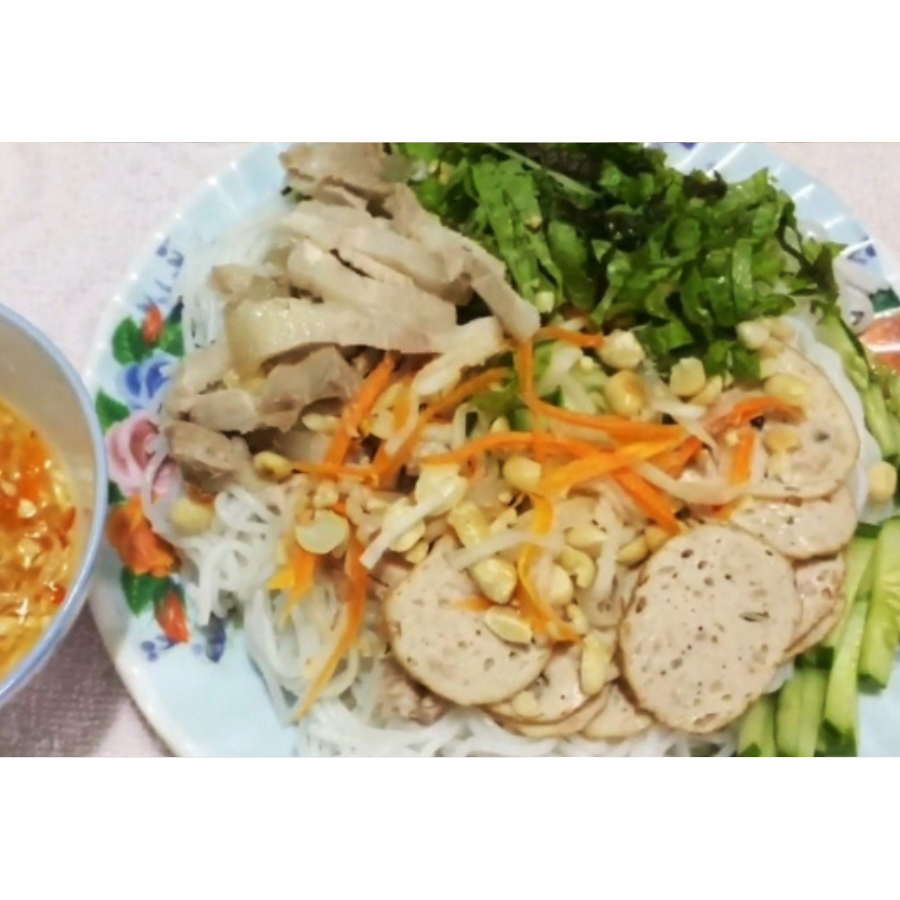 bún trộn hà nội