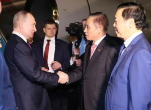 Tổng thống Nga Vladimir Putin - Đón tiếp