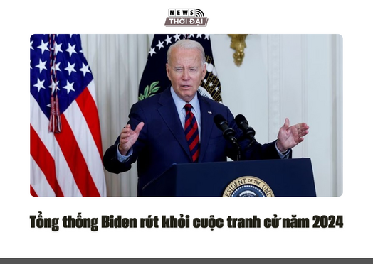 Tổng thống Biden rút khỏi cuộc tranh cử năm 2024