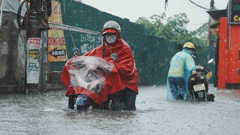 Mưa lớn ở miền Bắc vẫn chưa có dấu hiệu dừng lại