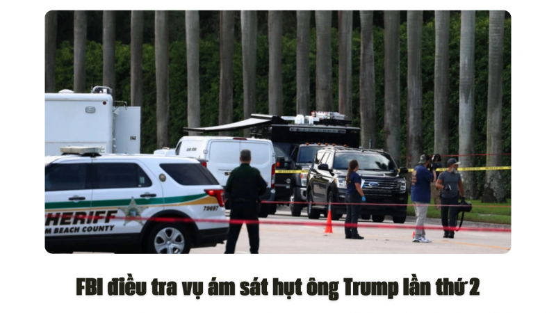 FBI điều tra vụ ám sát hụt ông Trump lần thứ 2