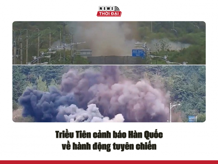 Triều Tiên cảnh báo Hàn Quốc về hành động tuyên chiến